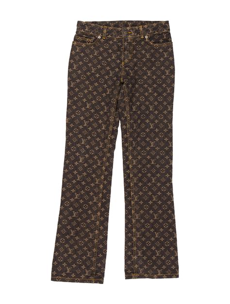 Louis Vuitton monogram jeans